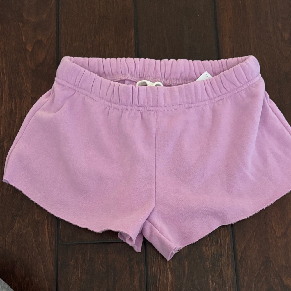 Katie j Lavender Casual Shorts